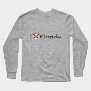 I Love Florida Long Sleeve T-Shirt